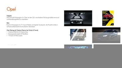 Opel – Internationale Kampagnen für Astra, Insignia & Co. - Werbung