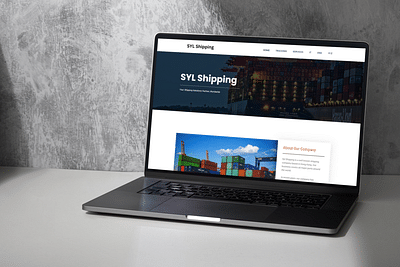 SYL Shipping Website with Logistic Tracking System - Aplicación Web