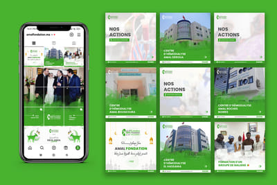 Gestion des reseaux sociaux - Amal Fondation - Social Media