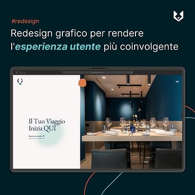 Redesign grafico con sistema di prenotazioni - Creazione di siti web