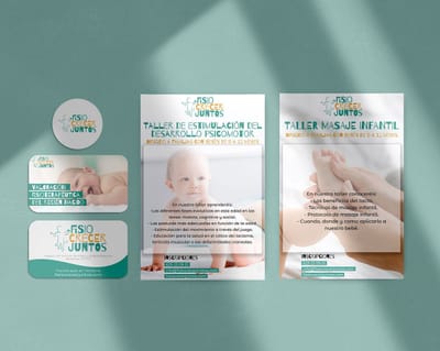 Fisioterapia Gerardo Saceda Crecer Juntos - Diseño Gráfico