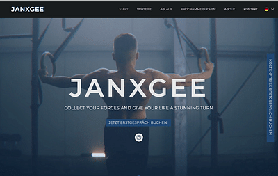 Fitnesstrainer https://www.janxgee.com/ - Creación de Sitios Web