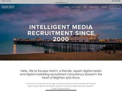 Recruitment Business Website Design - Création de site internet