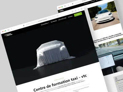 Refonte du site de Picardie Formation - Website Creation