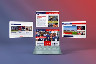 Vereinshomepage FC Eilenburg - Website Creatie