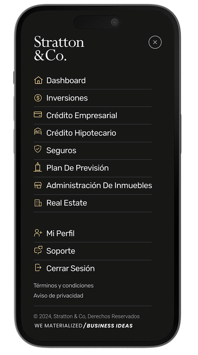 Stratton & Co - App móvil