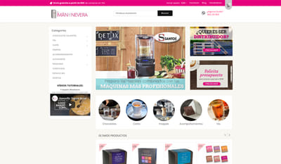 Tienda online en sector Horeca. - Creación de Sitios Web