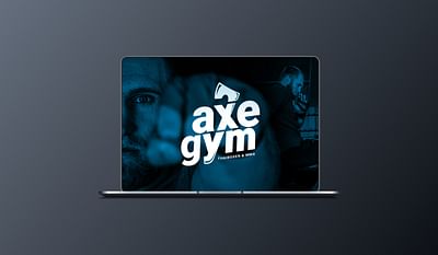 Markenentwicklung für Axe Gym - Website Creatie