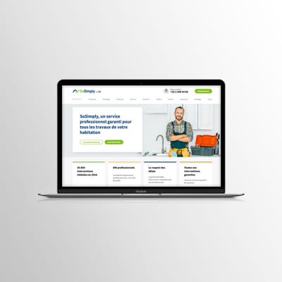 SoSimply, votre export à porté de main - Website Creatie