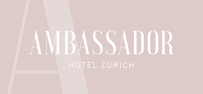 Hotel Ambassador: Corporate Design - Markenbildung & Positionierung