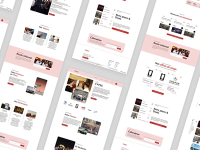 AFEC — Site d'une communauté étudiante française en Chine - Création de site internet