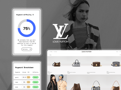 Plan de Posicionamiento SEO | Louis Vuitton - SEO