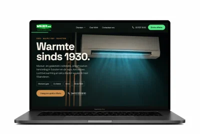 Website voor Wilrit - Webseitengestaltung
