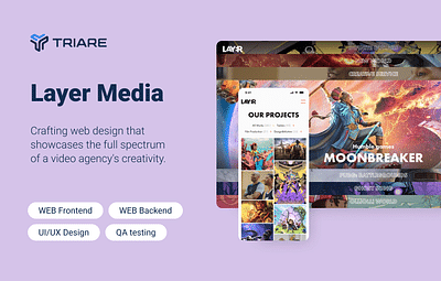 Layer Media – where creativity knows no limits - Ergonomy (UX/UI)