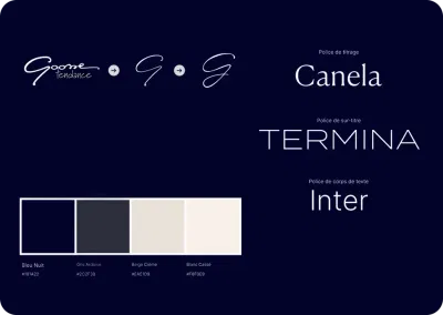Refonte de marque & site vitrine — Maison Goosse, mode haut de gamme - Ergonomie (UX / UI)