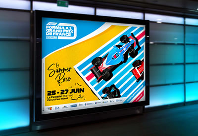 Grand Prix de France de F1 - Advertising