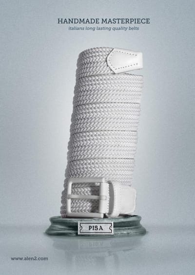 Handmade Masterpiece, Pisa - Publicidad