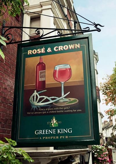 THE ROSE & CROWN - Advertising