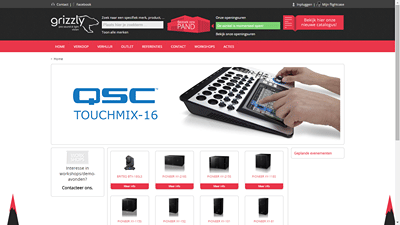 Grizzlysound e-shop - E-commerce