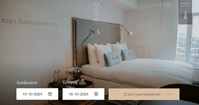 Website & campagnes voor Manna Hotel & restaurant - Website Creation