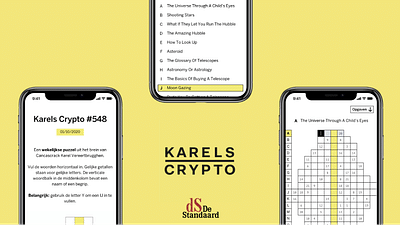 Mediahuis - Karel's Crypto - Application web