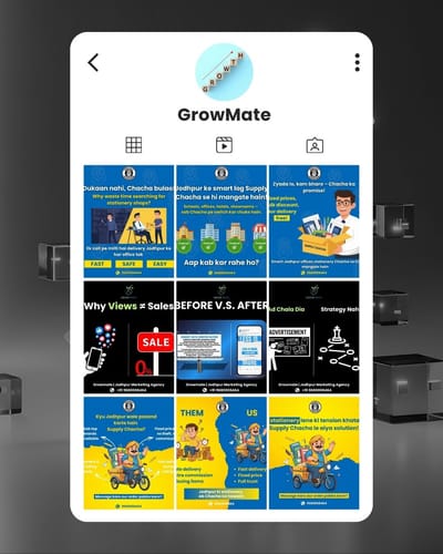 Growmate Social Media Management - Social Media