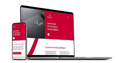 Création de site internet - Vauban Avocats - Webseitengestaltung