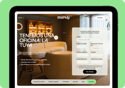 sitandplug | Web corporativa - Création de site internet
