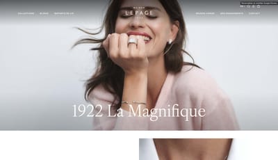 Site e-commerce Maison Lepage - E-commerce