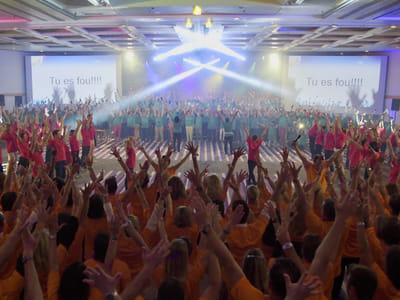 Team Building World Show – 400 participants – Paris - Evento