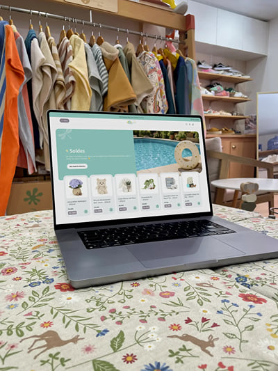 Litte Marmaille, site ecommerce - Design & graphisme