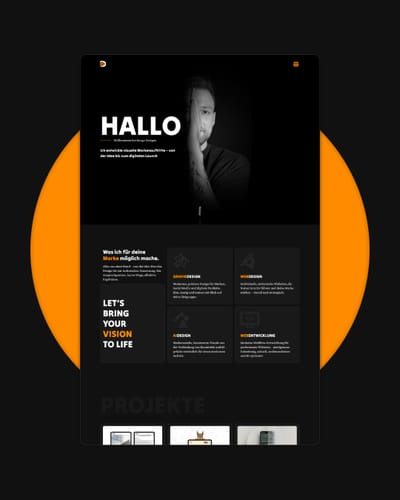 Website für Kevgo Designs, von Kevgo Designs - Webseitengestaltung