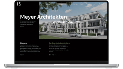 Website & LinkedIn-Aufbau für Meyer Architekten - SEO