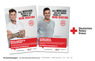 Arbeiten beim Roten Kreuz - Meine Berufung - Werbung