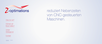 Z-Optimations - Analyse- und Monitoring-Software - Web Application