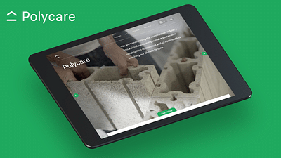Umsetzung der neuen Corporate Website für Polycare - Webanwendung