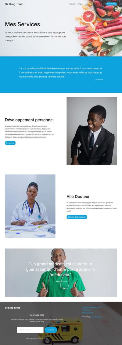 Webdesign De King Tonyo - Creación de Sitios Web