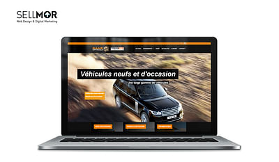Création d'un e-commerce dans le secteur auto for - Website Creatie