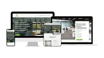 Creation Site web pour Kassimob - Website Creation