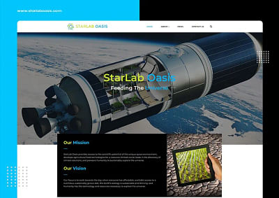 starlab oasis - Website Creatie