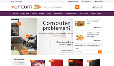 Yorcom - Website Creatie