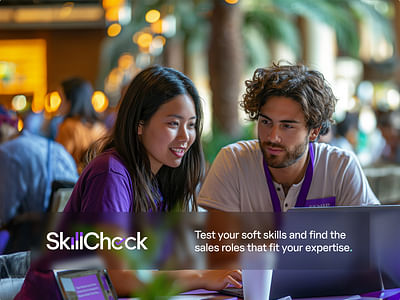 A web application and branding for Skillcheck - Image de marque & branding