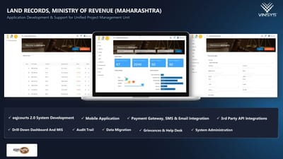 MAHA Bhumi LAND RECORDS, MINISTRY OF REVENUE (MAHARASHTRA) - Software Ontwikkeling
