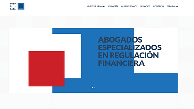 Diseño web: Rubio de Casas - Création de site internet