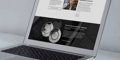 Nur Bares ist Wahres - Webseitengestaltung