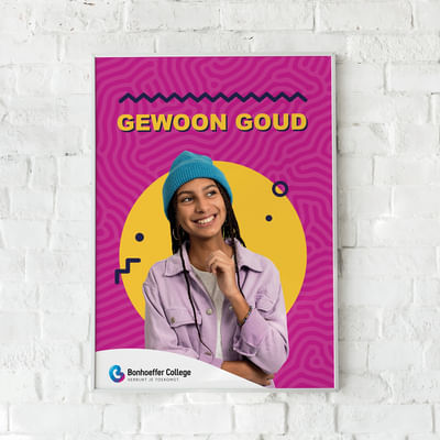 Wervingscampagne Bonhoeffer College: Gewoon Goud - Branding & Positionering