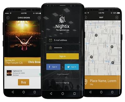 Nightix – The Nightclub App - Eventos