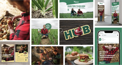 B2B-Campagne: Huib, de meest relaxte uienteler - Ontwerp