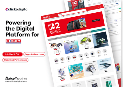 Ecity Website Project - E-commerce