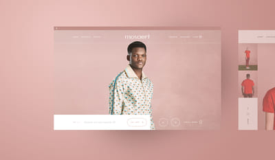 Mosaert - E-commerce (webdesign & webdev) - Ontwerp